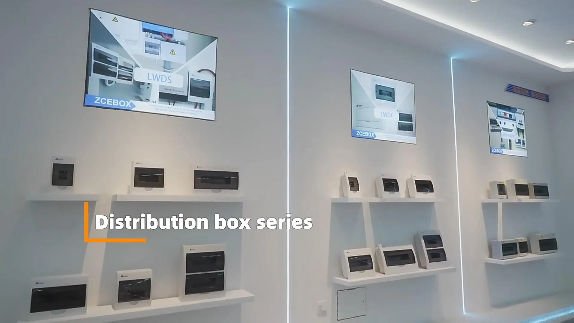 Serie de caja de distribución