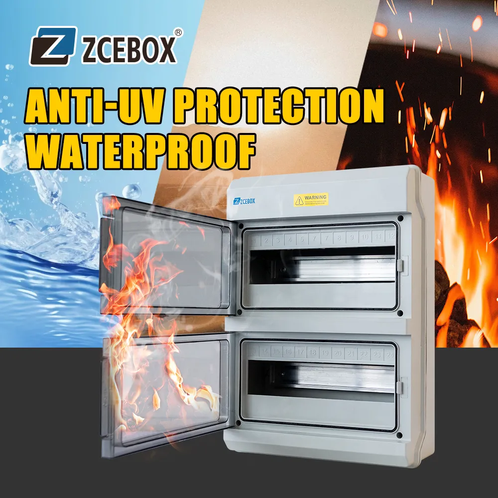 Caja de distribución impermeable IP66