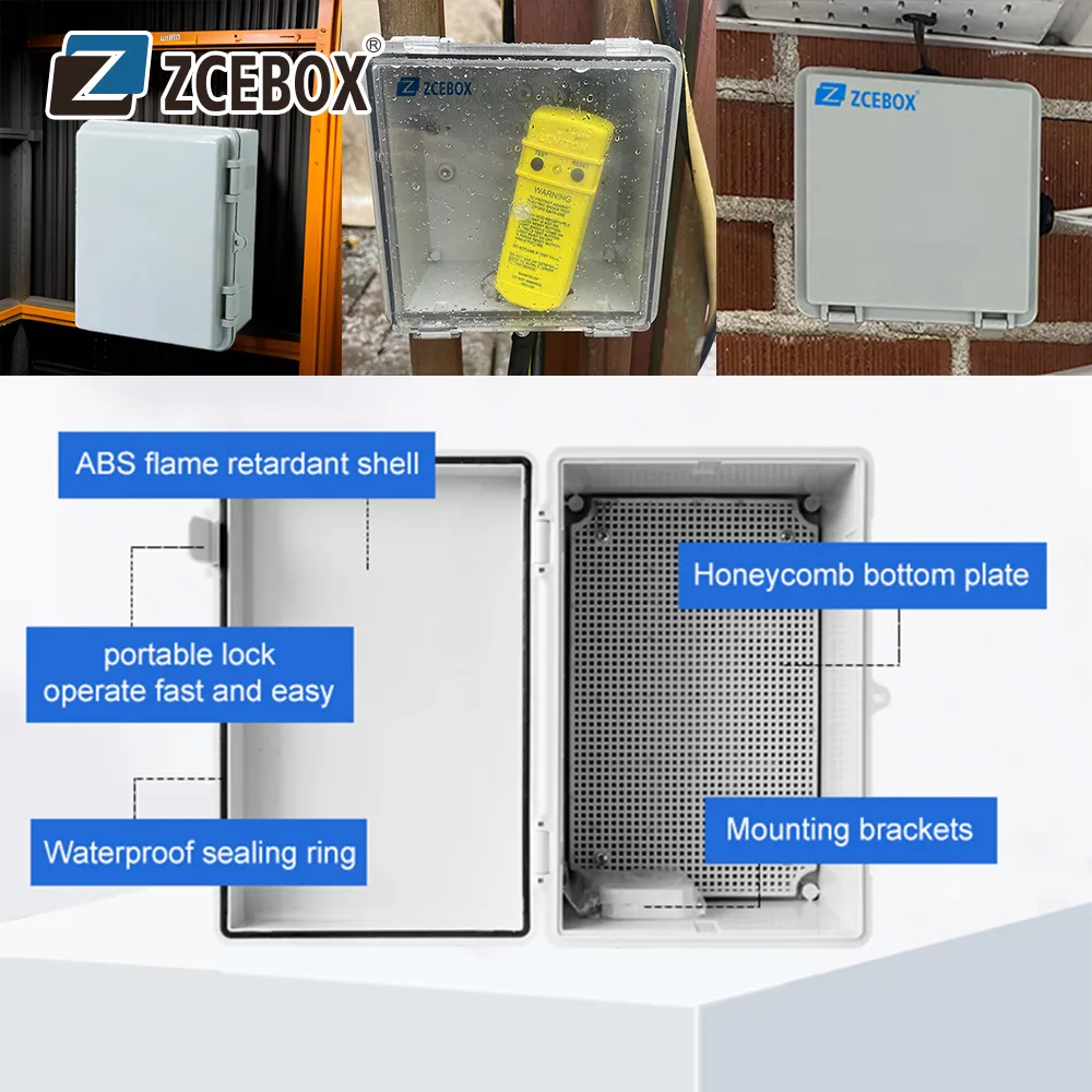 Caja de unión de PVC