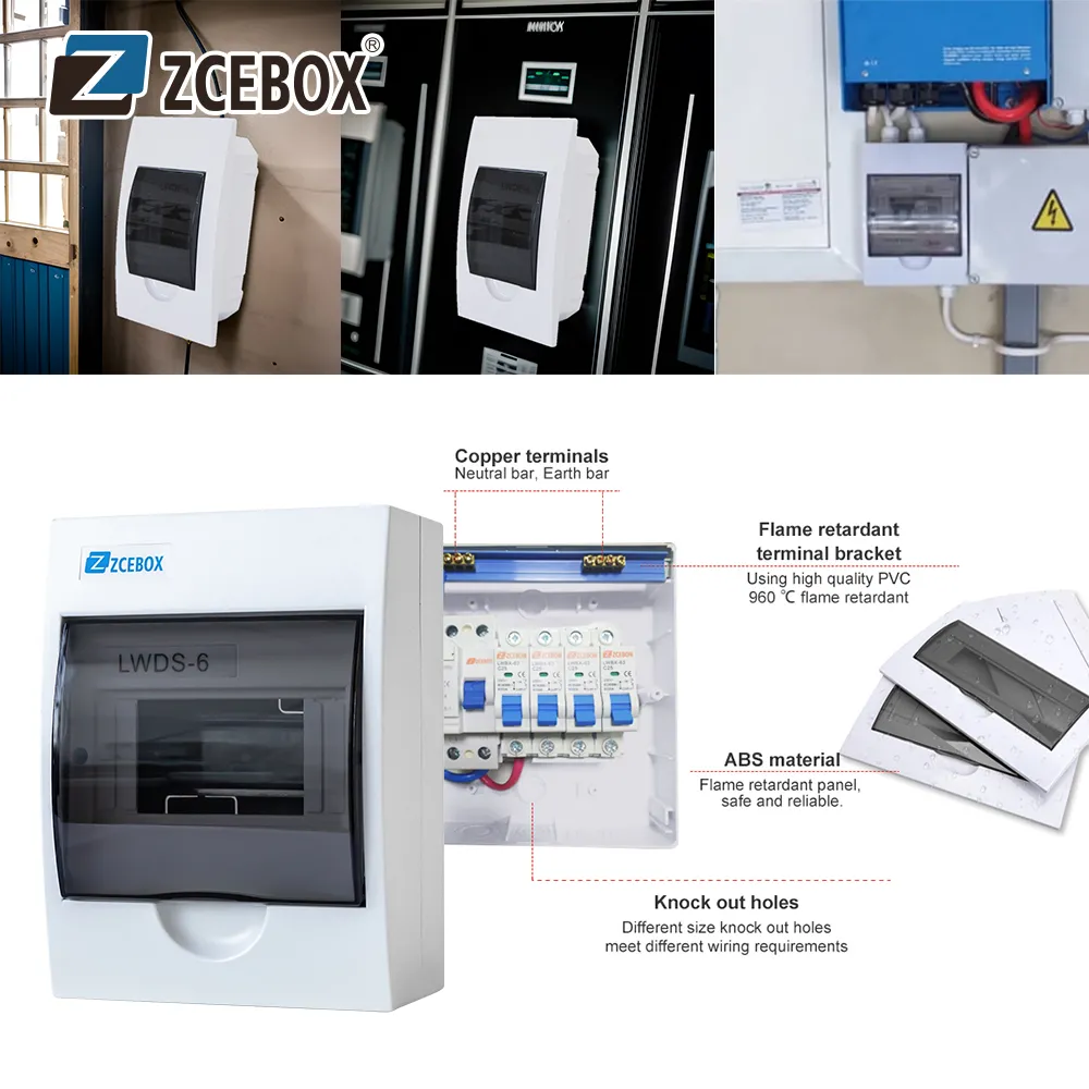Caja de distribución de energía