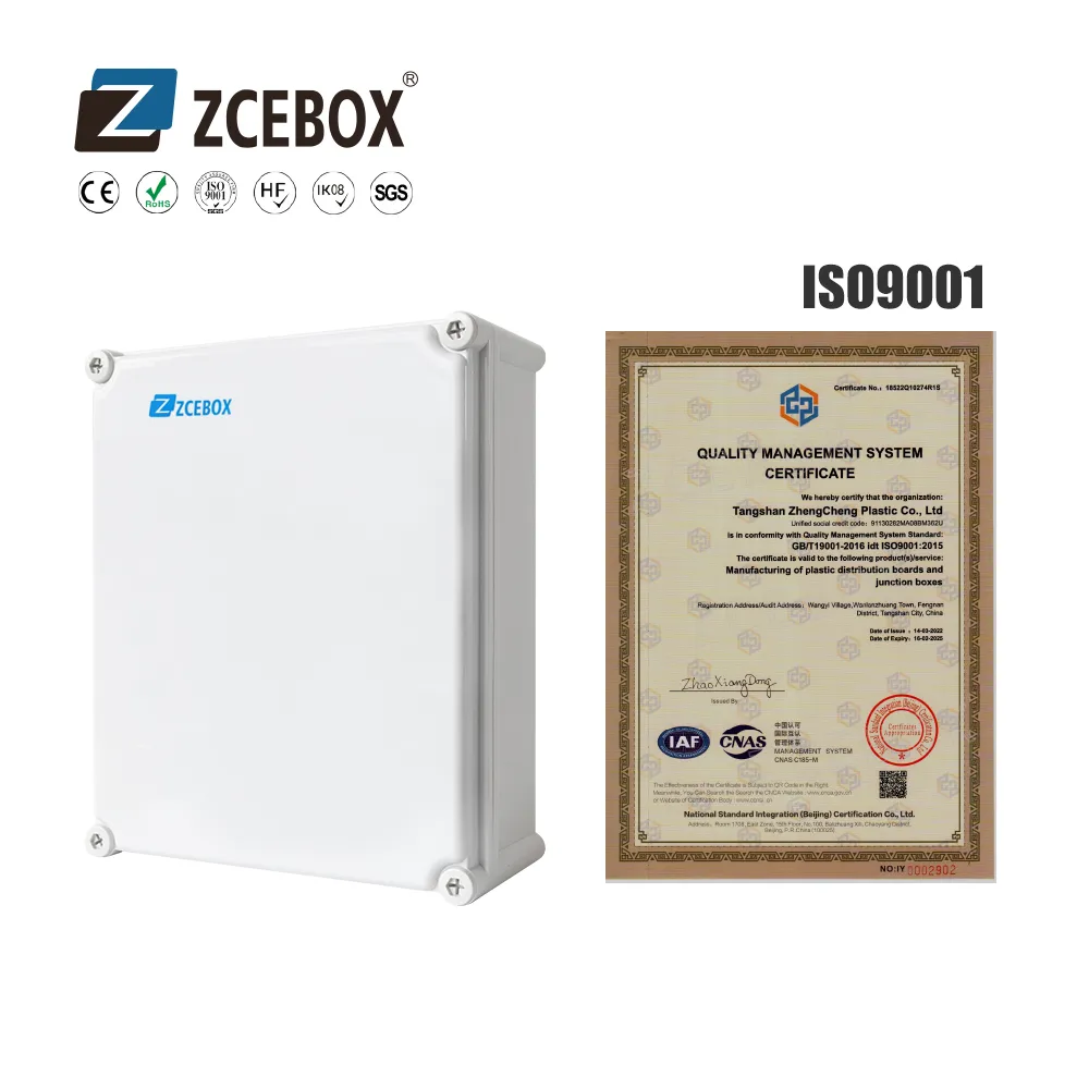 Caja de unión eléctrica PVC