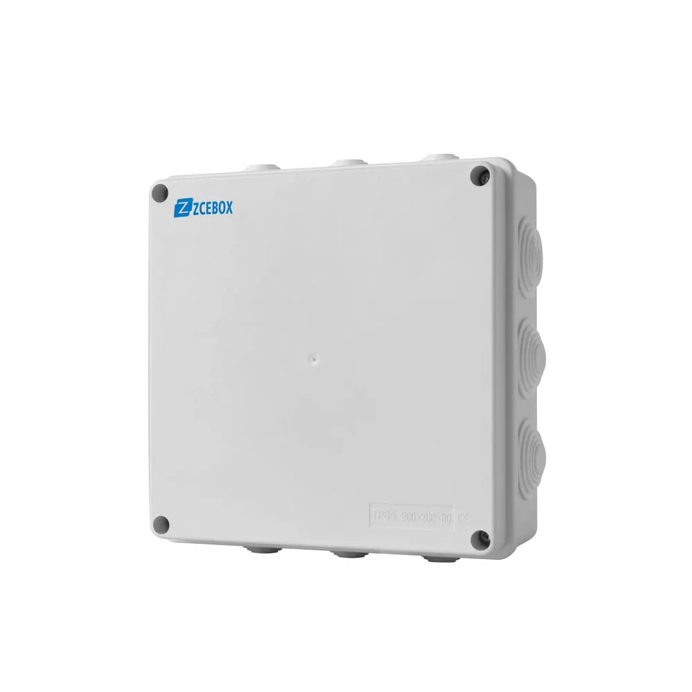 Caja de unión eléctrica impermeable
