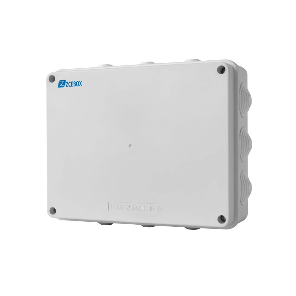 Caja de cruce impermeable al aire libre