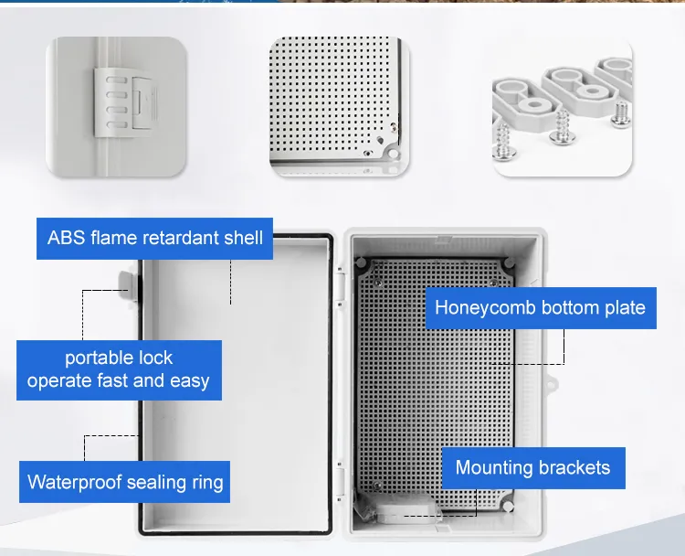 Caja de Derivación de Baja Tensión Resistente y Segura | Soluciones Profesionales ZCEBOX