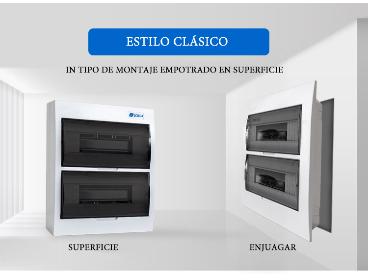 Caja de distribución eléctrica