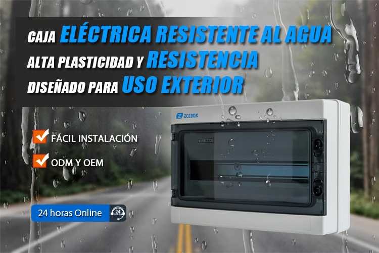 Tablero de distribución resistente a la intemperie