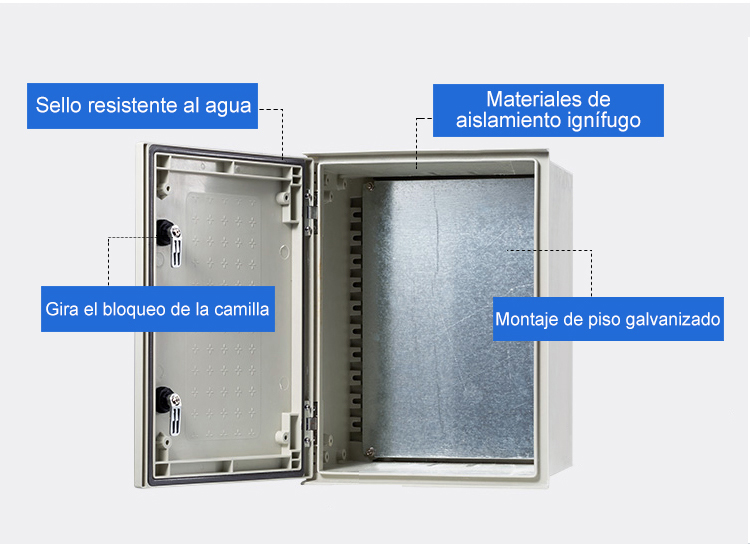 Tablero de panel de distribución de SMC eléctrico