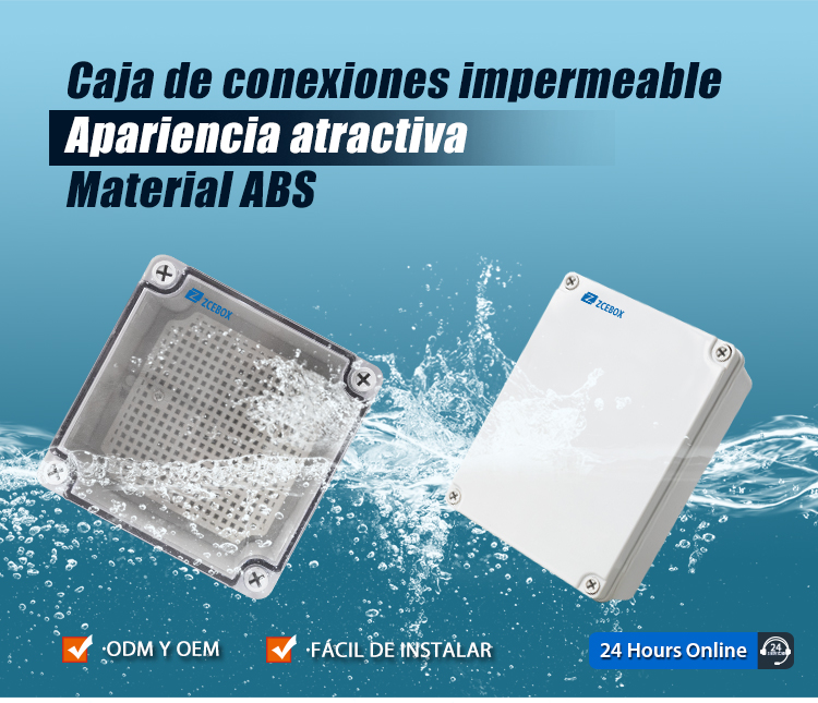 Caja de unión eléctrica PVC
