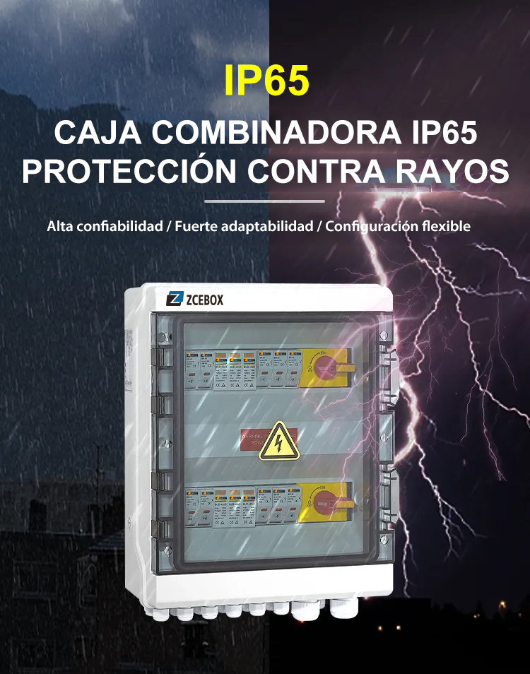 Caja de combinador solar DC LWHLX