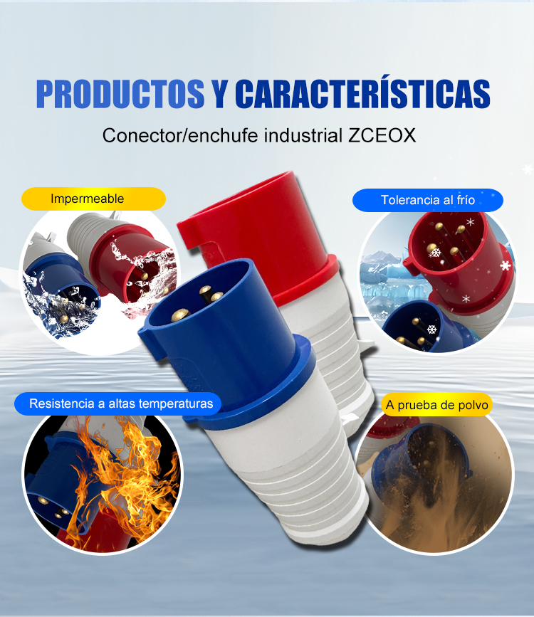 Enchufe industrial